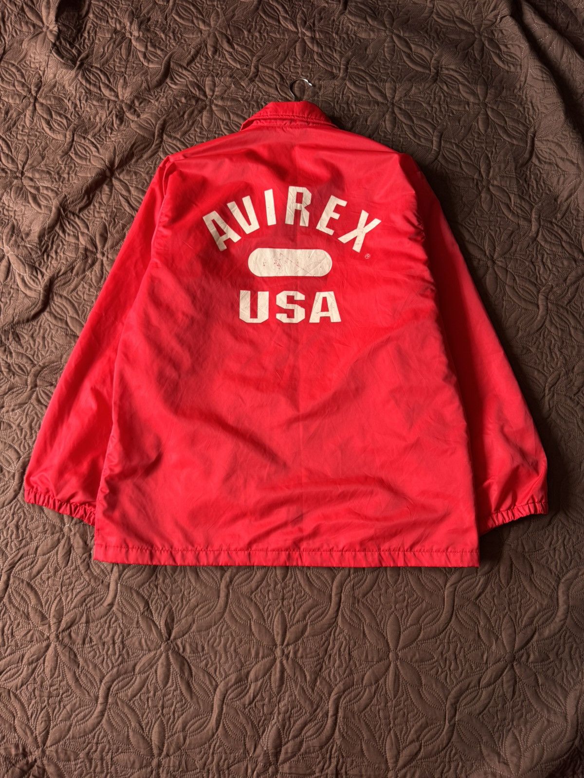 Avirex Vintage avirex coach jacket big spellout backhit🔥 Size US L / EU 52-54 / 3 - 1 Thumbnail