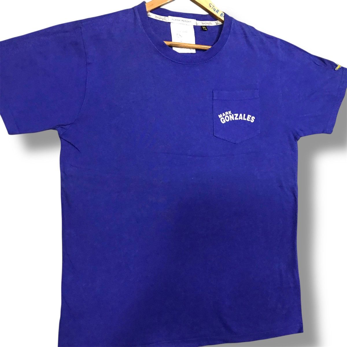 Japanese Brand MARK GONZALES BIG LOGO SINGLE POCKET Size US M / EU 48-50 / 2 - 3 Thumbnail