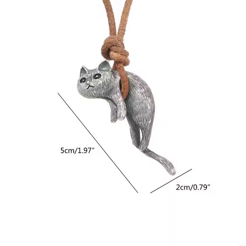 Jewelry Cute Cat Choker Necklaces Size ONE SIZE - 5 Thumbnail