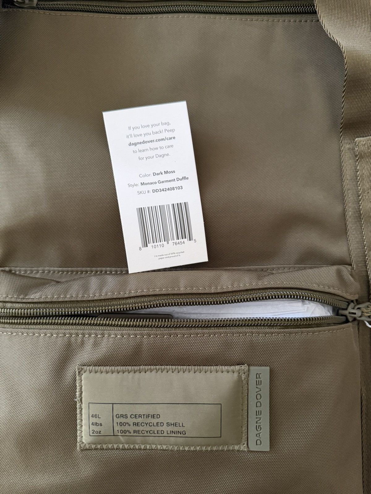Dagne Dover Dagne Dover Capri Garment Travel Bag Size ONE SIZE - 3 Thumbnail