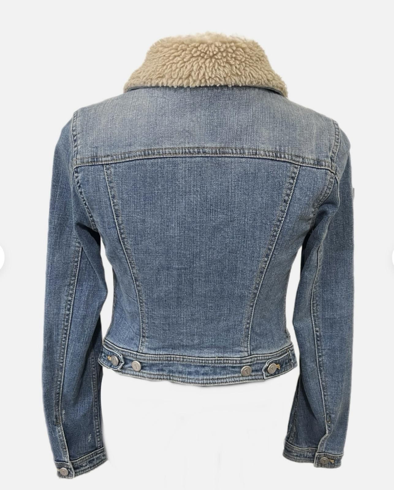 Other PILCRO & THE LETTERPRESS Sherpa Denim Jacket (X-SMALL) Size XS / US 0-2 / IT 36-38 - 3 Thumbnail