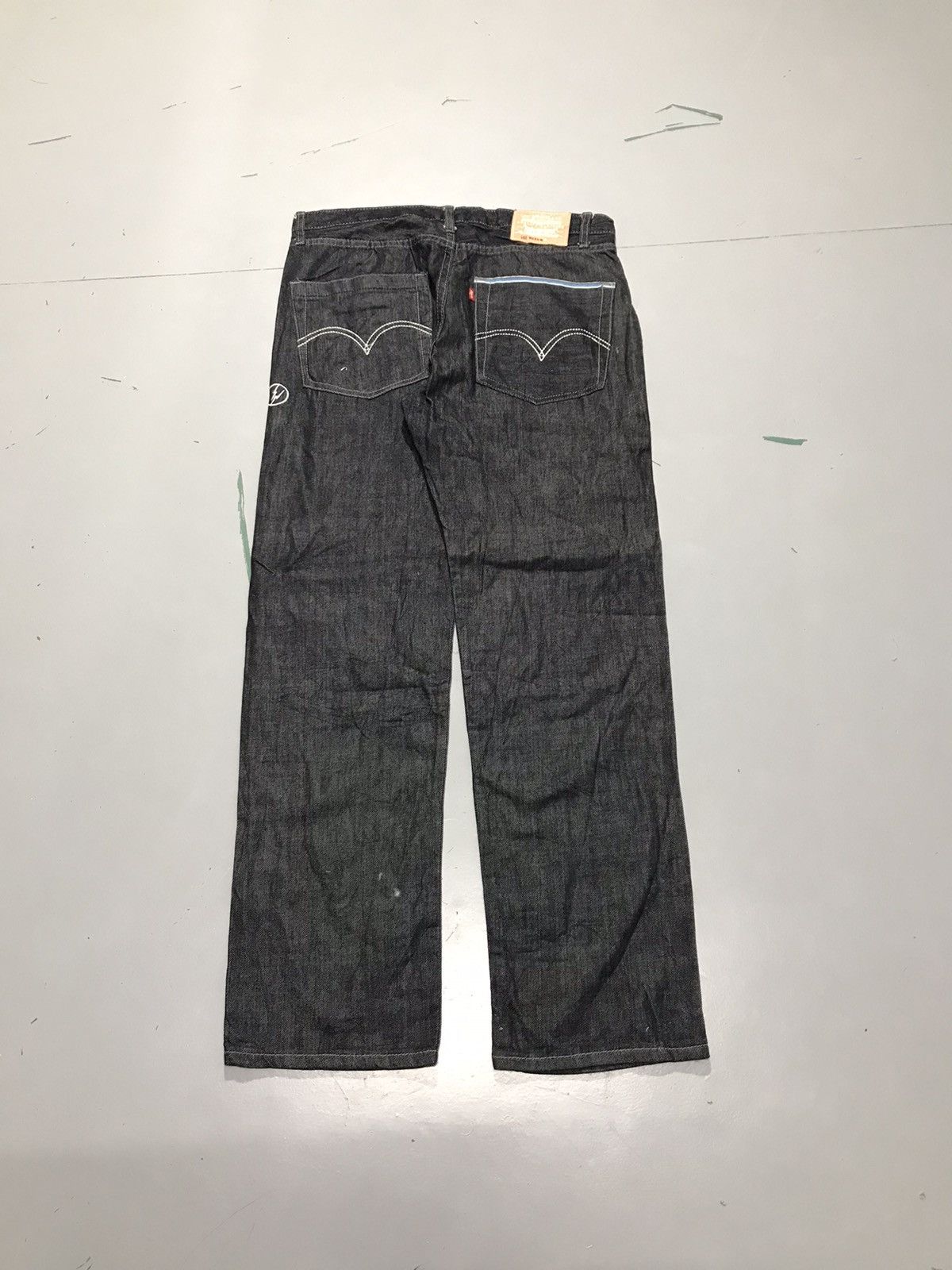 Levi's Vintage Levi’s 505 disco salvage denim Size US 34 / EU 50 - 2 Thumbnail