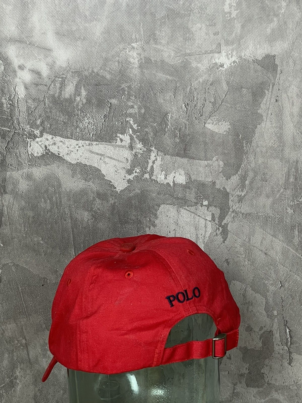 Polo Ralph Lauren × Vintage Vintage Polo Ralph Lauren Pony Red Streetwear Retro Cap Hat Size ONE SIZE - 6 Thumbnail