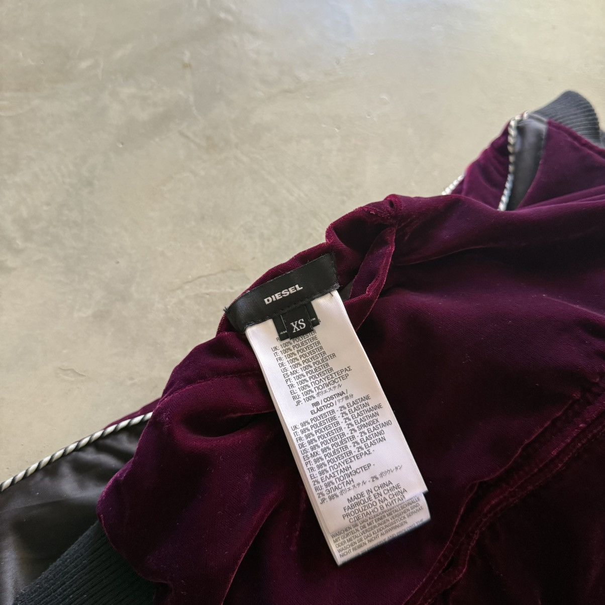Diesel Diesel Reversible Bomber Rare Velvet Sukajan Jacket Size S / US 4 / IT 40 - 12 Thumbnail
