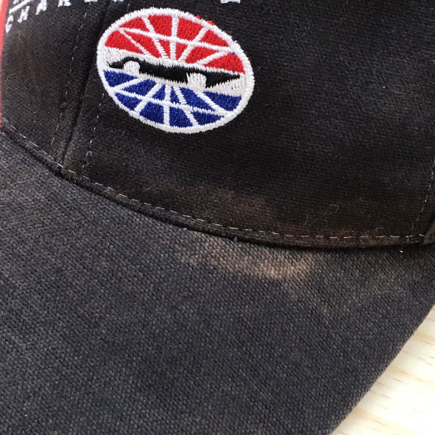 Vintage Lowe's Motor Speedway Charlotte Baseball Cap Mens Black Red OS Embroidered Logo Size ONE SIZE - 2 Thumbnail