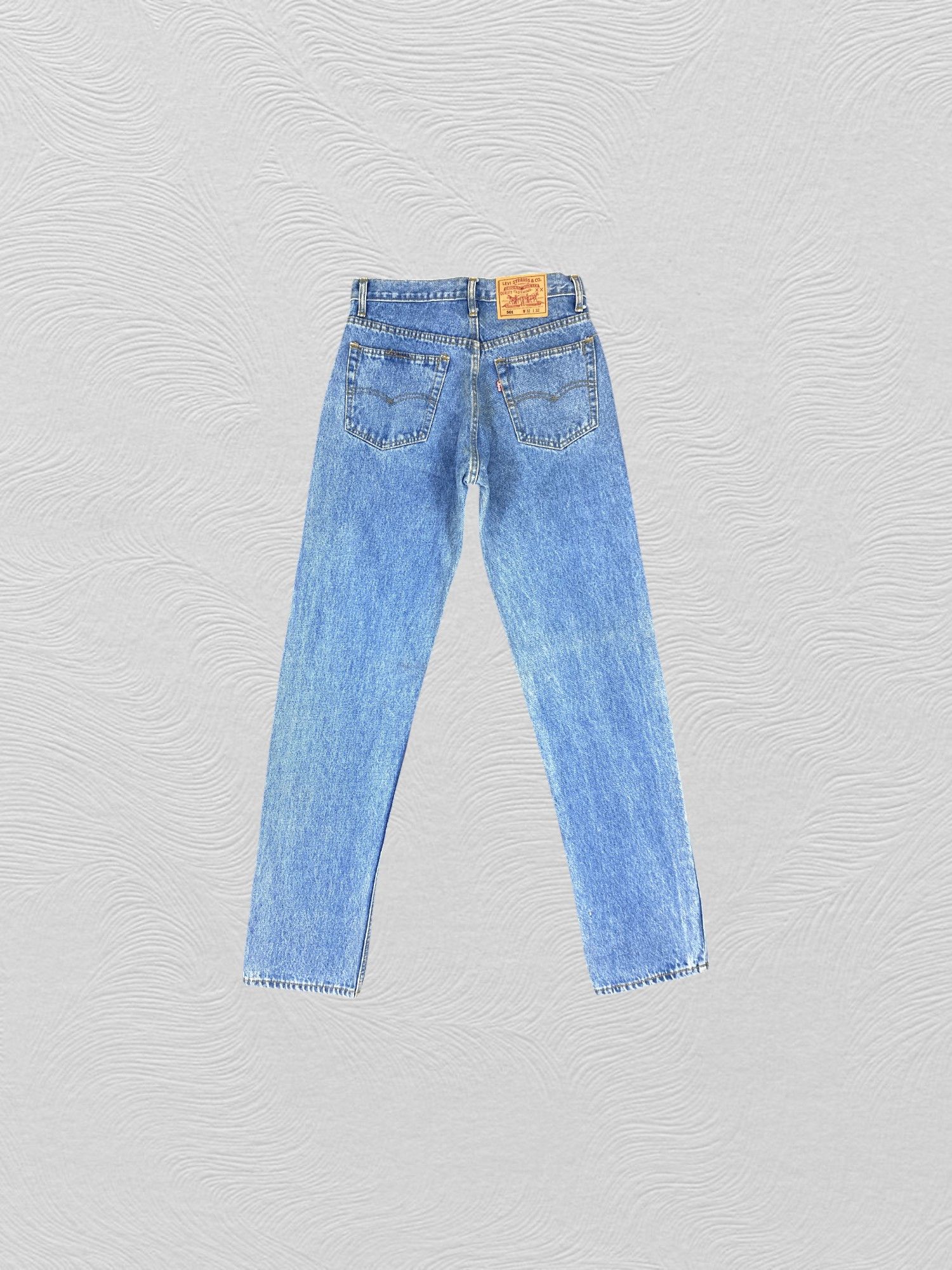 Levi's Blue Vintage Levis 501 Denim Jeans 29x33 - JN3159 Size US 29 - 2 Thumbnail