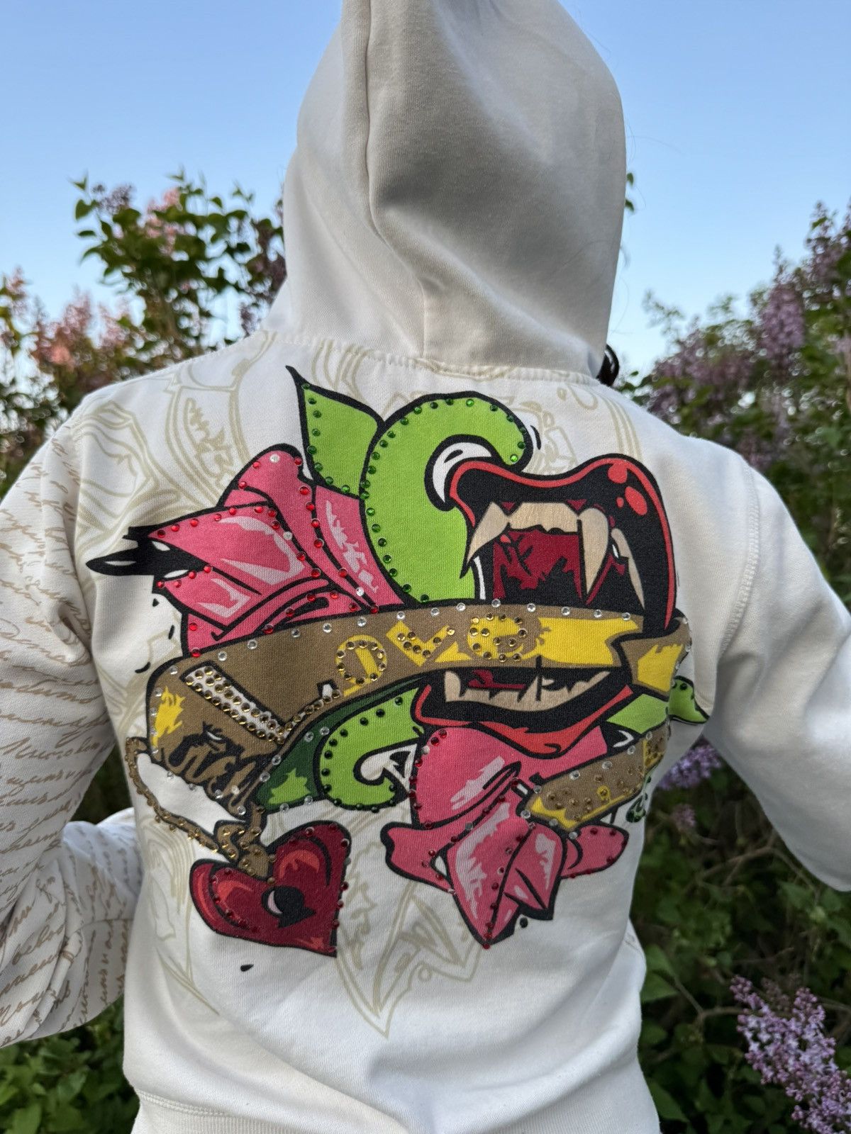 Ed Hardy Ed Hardy Zip Hoodie ☠️ Size M / US 6-8 / IT 42-44 - 7 Thumbnail