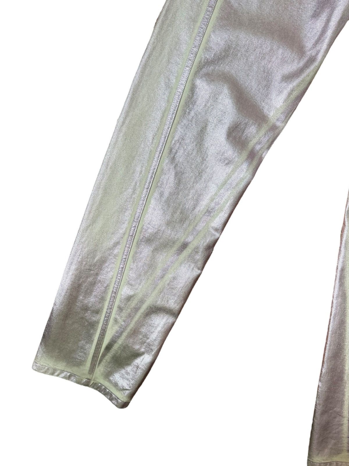 Versace Versace White Jeans Purple Laminate Size US 32 / EU 48 - 3 Thumbnail