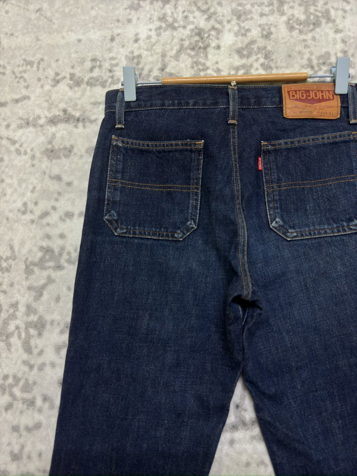 If Six Was Nine Vintage Vintage Big John Bell Bottom Flare Denim Jeans Size US 29 - 8 Thumbnail