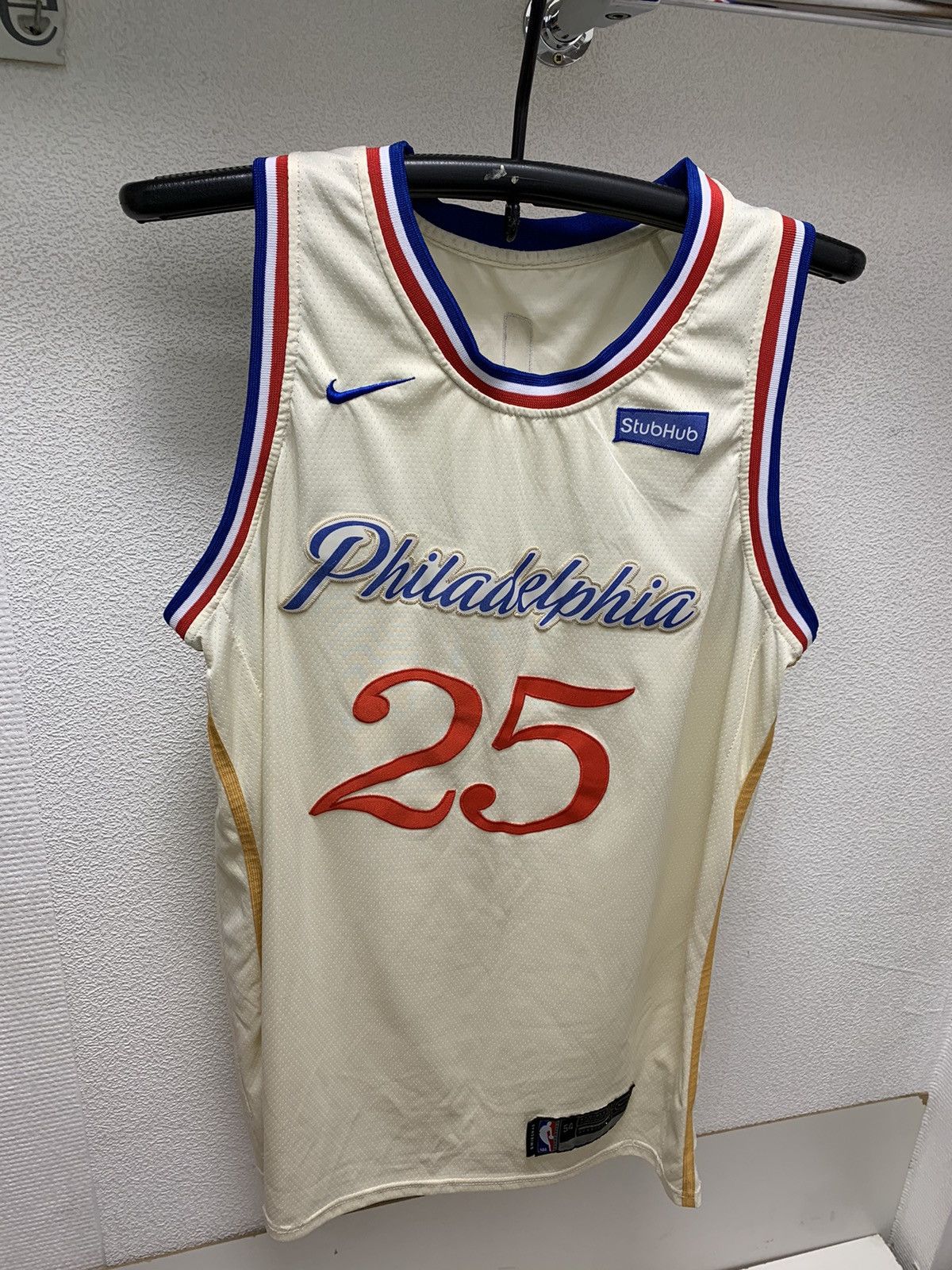 NBA Philadelphia Sixers 76 Simmons 25 NBA jersey 54 size L-Xl Size US XL / EU 56 / 4 - 2 Thumbnail