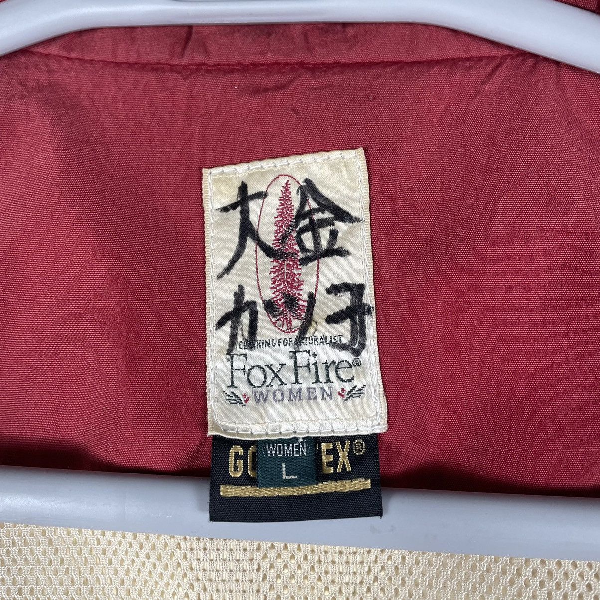 Goretex × Vintage 🔥Rare🔥🇯🇵Fox Fire Goretex Zipper Buttons Faded Light Jacket Size M / US 6-8 / IT 42-44 - 17 Thumbnail
