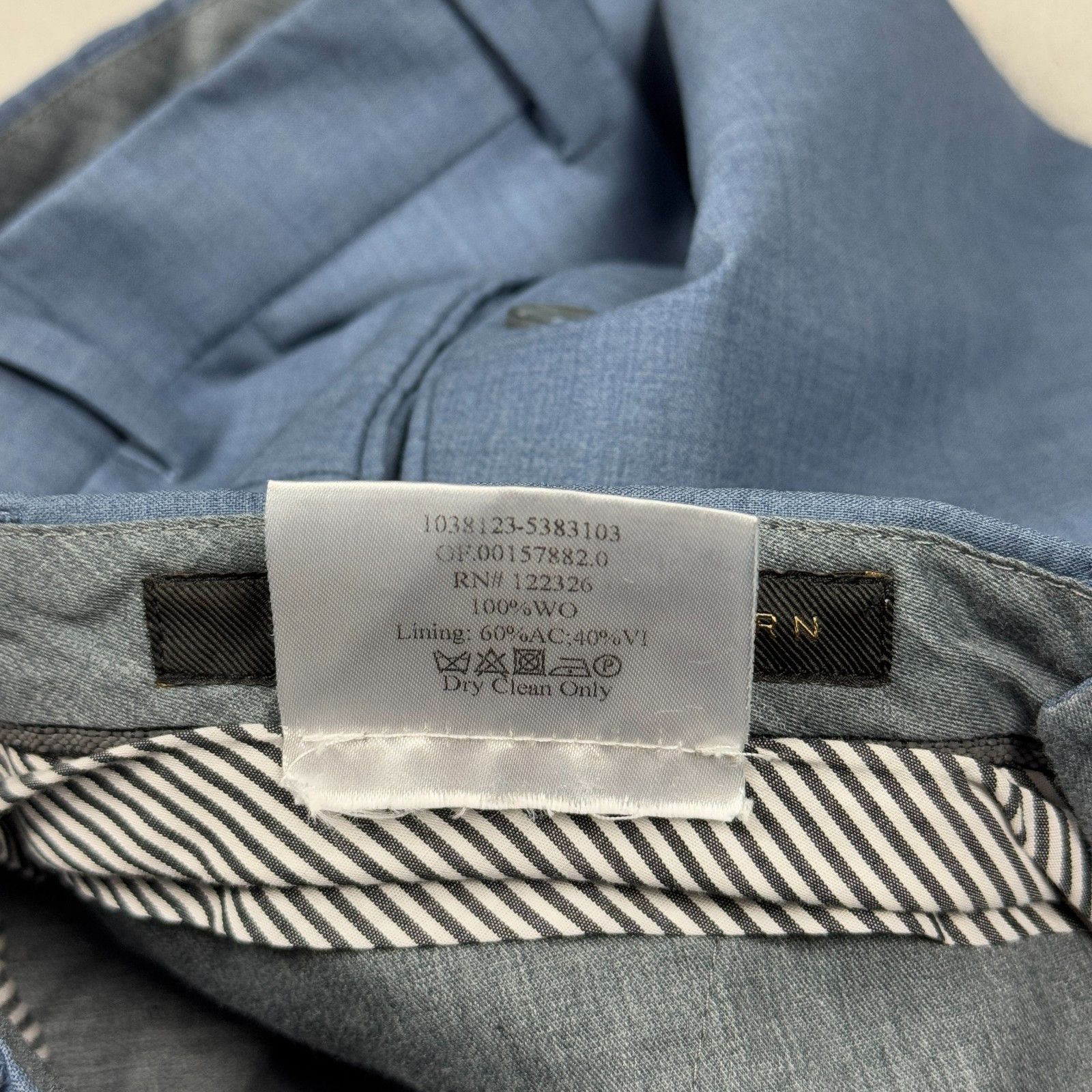 J.Hilburn J. Hilburn Trousers Vitale Barberis Canonico Wool Grey 38x31 Size US 38 / EU 54 - 7 Thumbnail