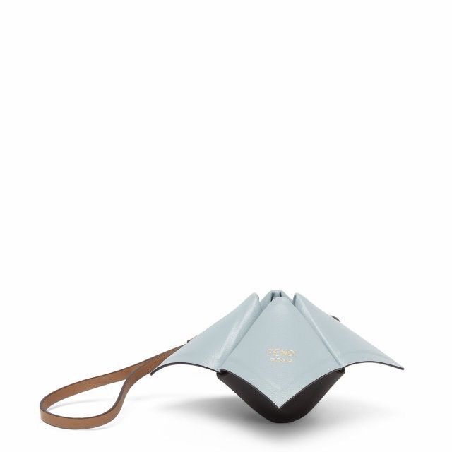 Fendi Fendi Fortune Cookie Nappa Fortune Teller Bag Charm Blue Size ONE SIZE - 1 Thumbnail