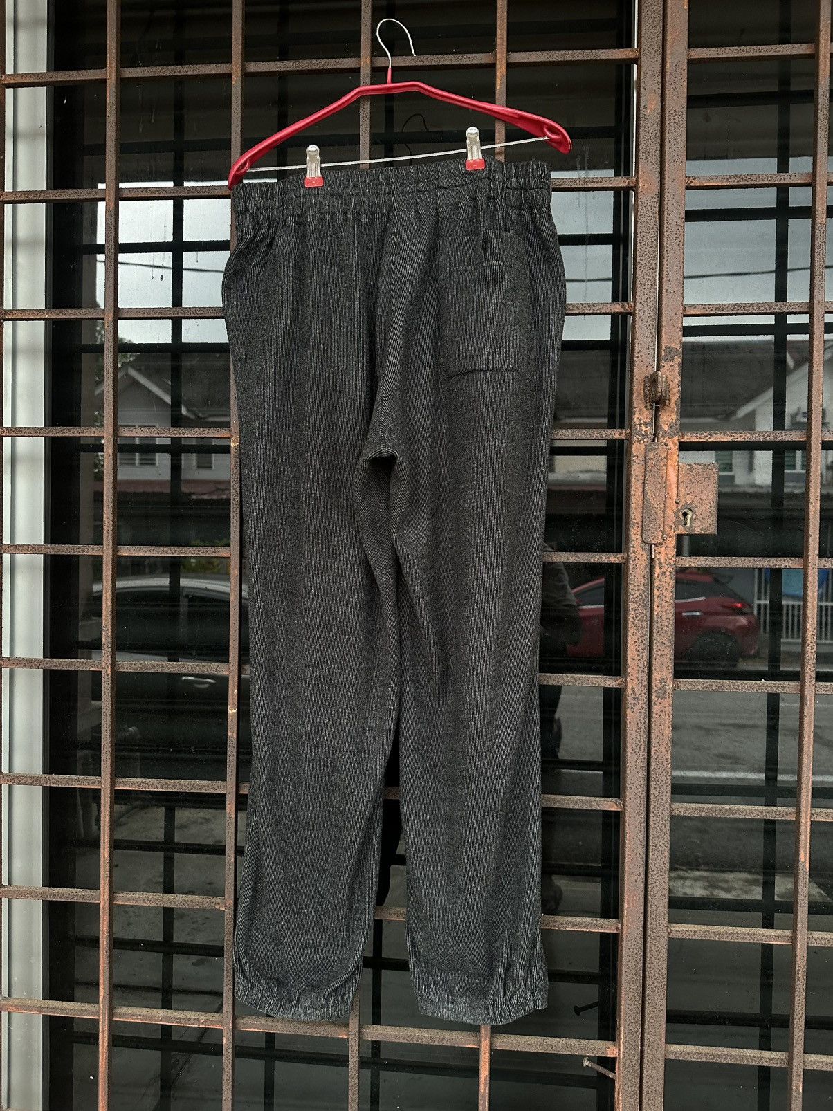 Issey Miyake Issey Miyake Black Corduroy Sweat Pants Size US 31 - 3 Thumbnail