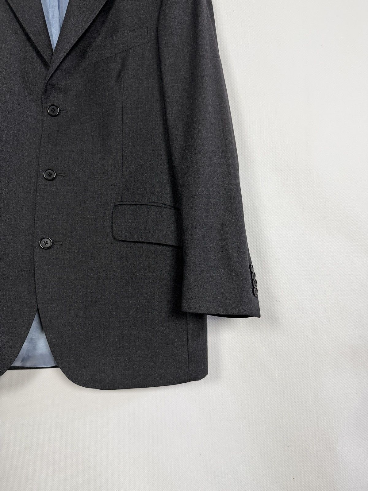 Hackett Men’s Hackett London Three Button Wool Blazer Jacket 42R/52R Size 42R - 5 Thumbnail