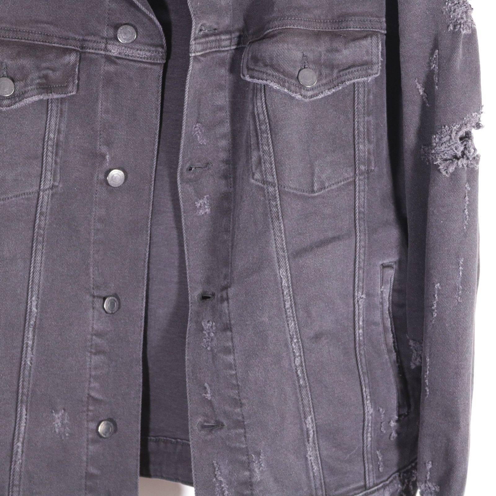 Alchemist Alchemist Miami Rocky Denim Jacket Orylag Fur Collar Medium Size US M / EU 48-50 / 2 - 3 Thumbnail