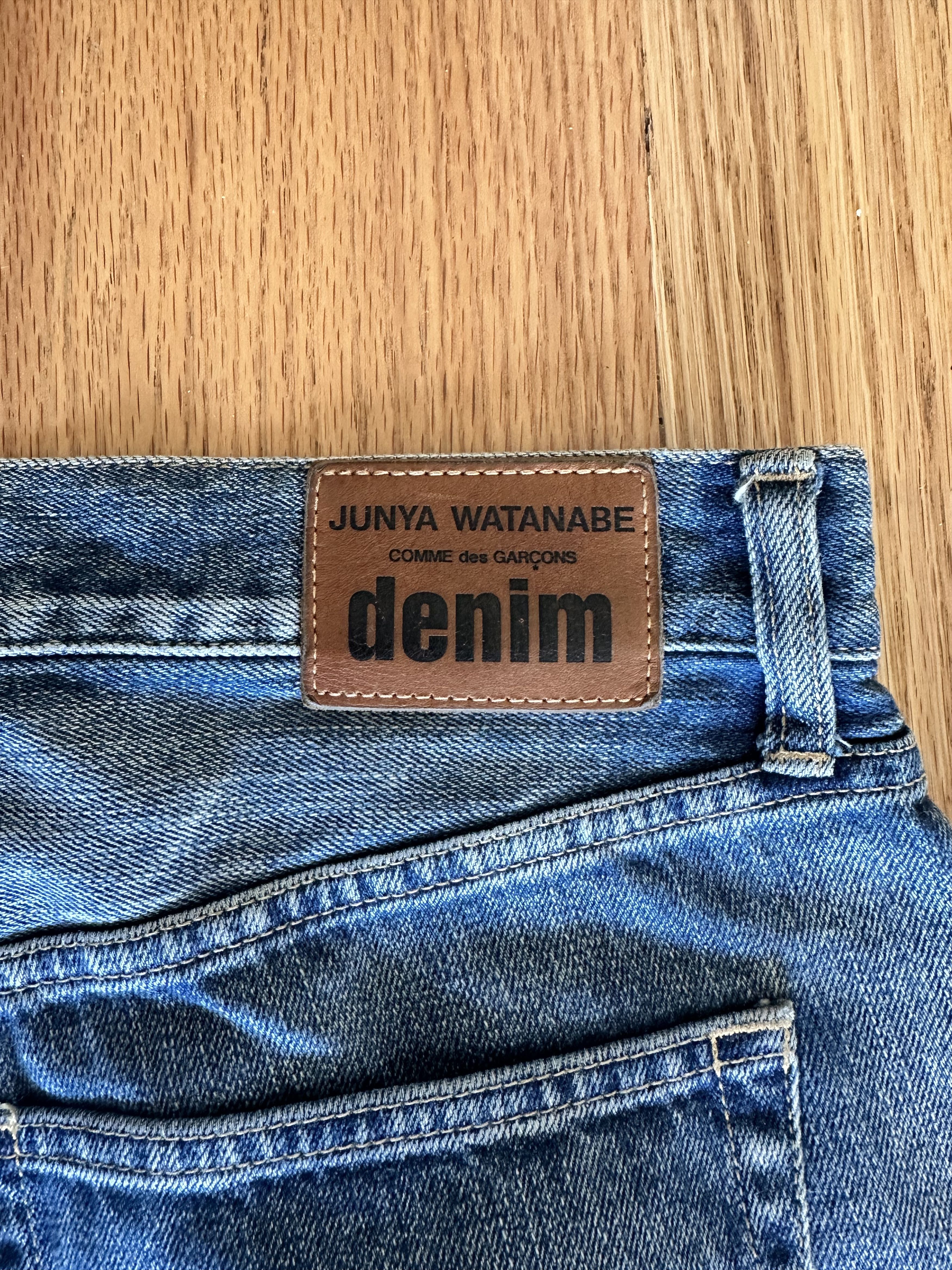 Junya Watanabe Junya Watanabe Patchwork Denim Jeans Size US 32 / EU 48 - 3 Thumbnail