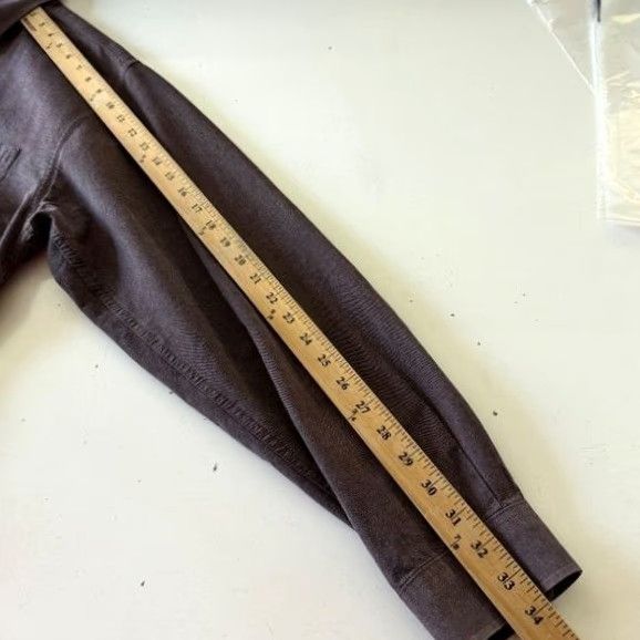 Vintage Cinch Western Solid Antique Brown Chest Pocket Button Down Shirt Mens LARGE Size US L / EU 52-54 / 3 - 7 Thumbnail