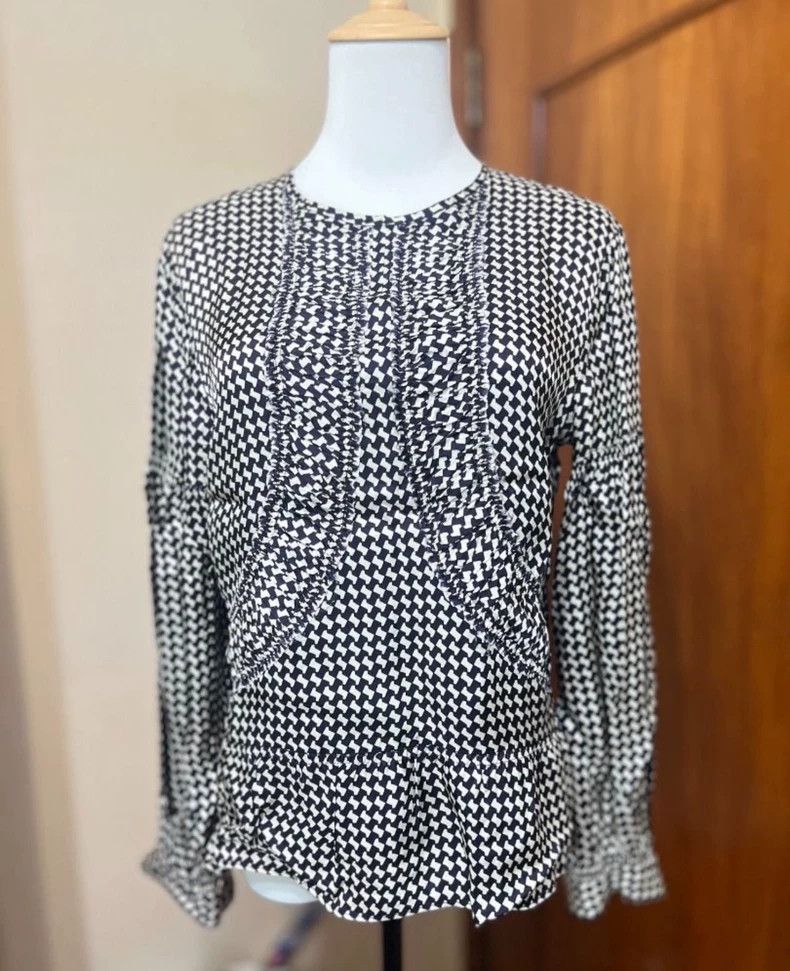 Dries Van Noten Black and White Checkered Design Shirt-dmc Size US M / EU 48-50 / 2 - 1 Thumbnail