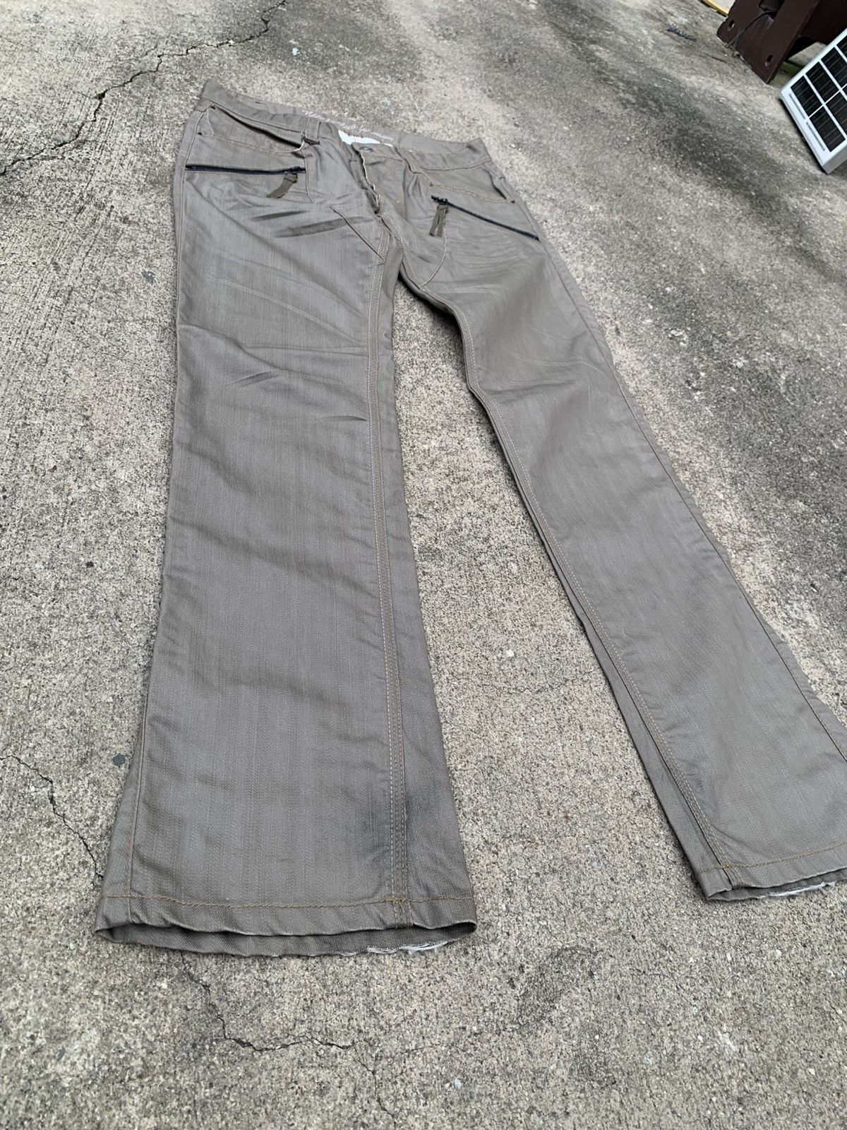 Nicole Club flare nicole club for men bootcut waxed pants Size US 32 / EU 48 - 5 Thumbnail