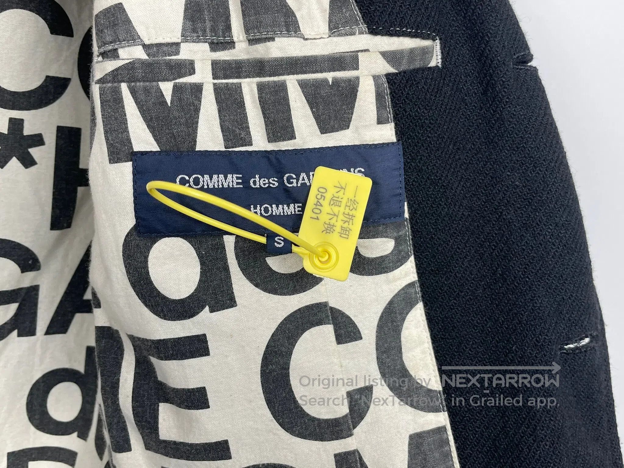 Comme des Garcons Comme Des Garcons Mainline Double-Sided Wool Suit Size US S / EU 44-46 / 1 - 6 Thumbnail
