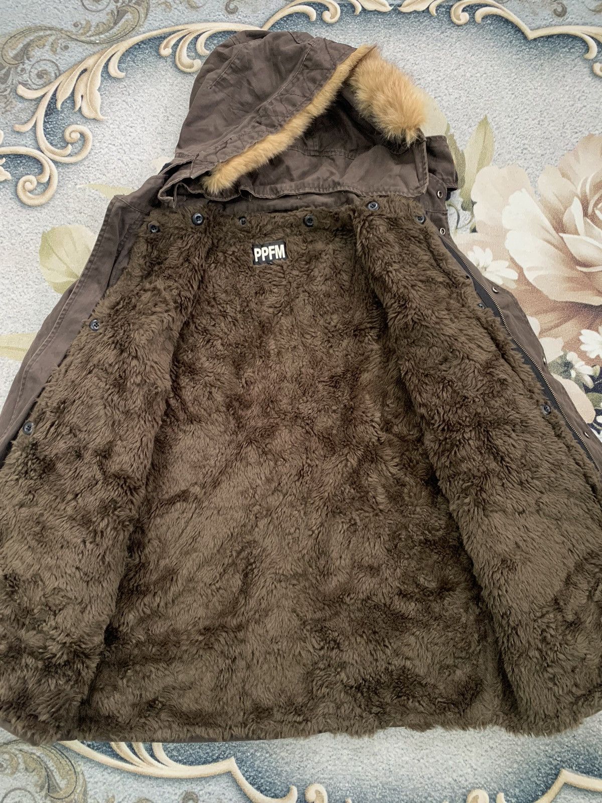 PPFM PPFM Military Parka Style Jacket Hoodie Hairy Fleece Inner Size US L / EU 52-54 / 3 - 9 Thumbnail