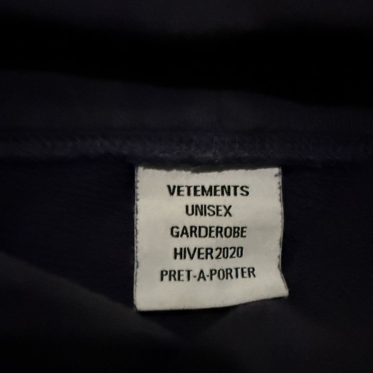 Vetements FW20 - Interpol (IИTEРЛОГ) Hoodie Size US XS / EU 42 / 0 - 2 Thumbnail