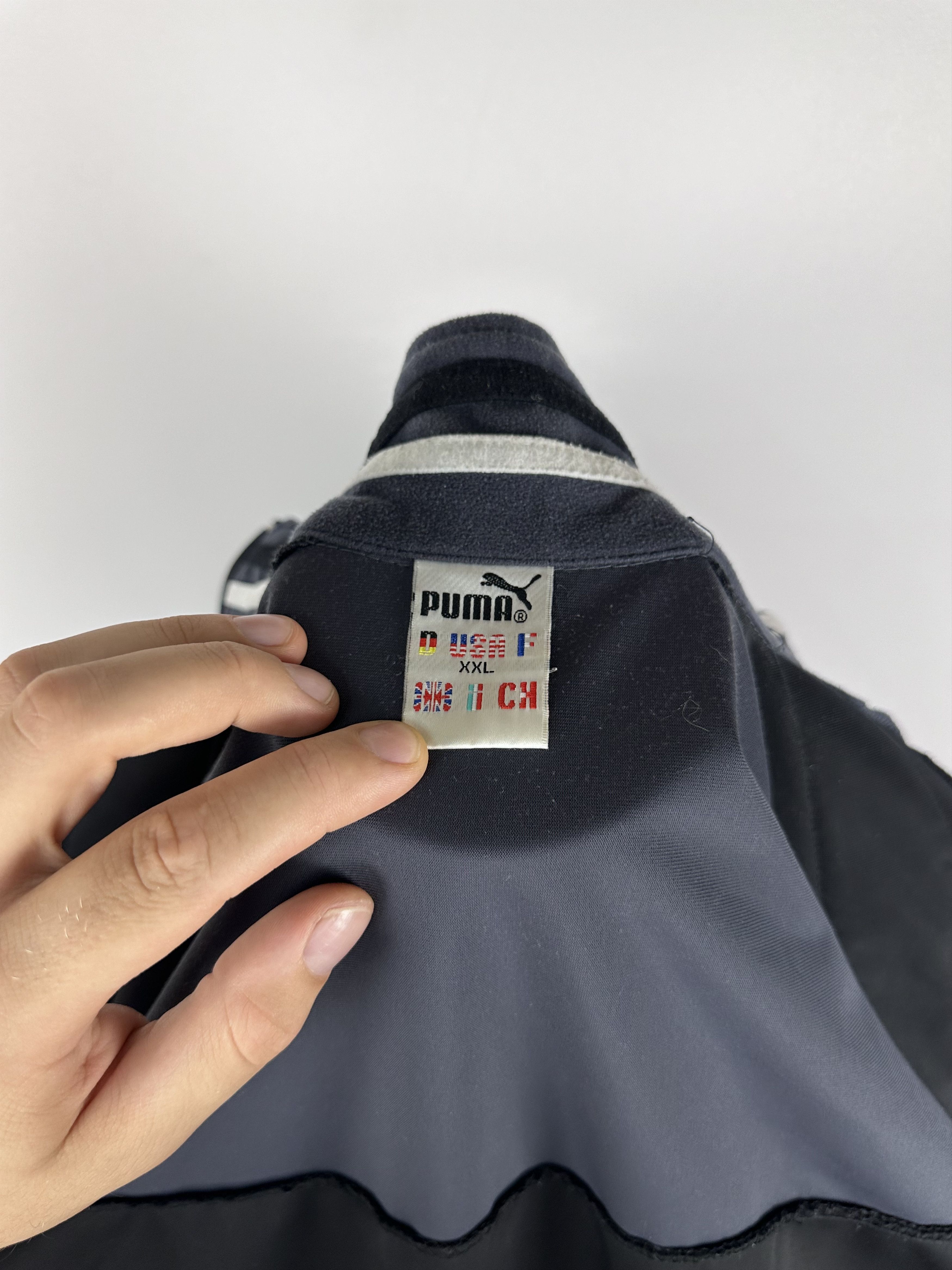 Puma × Vintage Puma Vintage 90s Track Tracksuit Top Jacket Striped Size US XXL / EU 58 / 5 - 10 Thumbnail