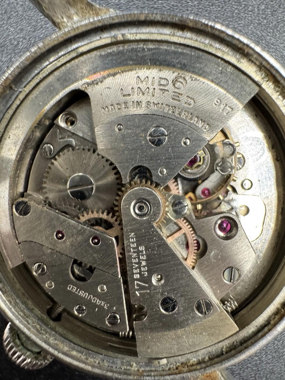 Midnight Studios Vintage Mido Multifort Extra SuperAutomatic Swiss Mens Watch Size ONE SIZE - 7 Thumbnail