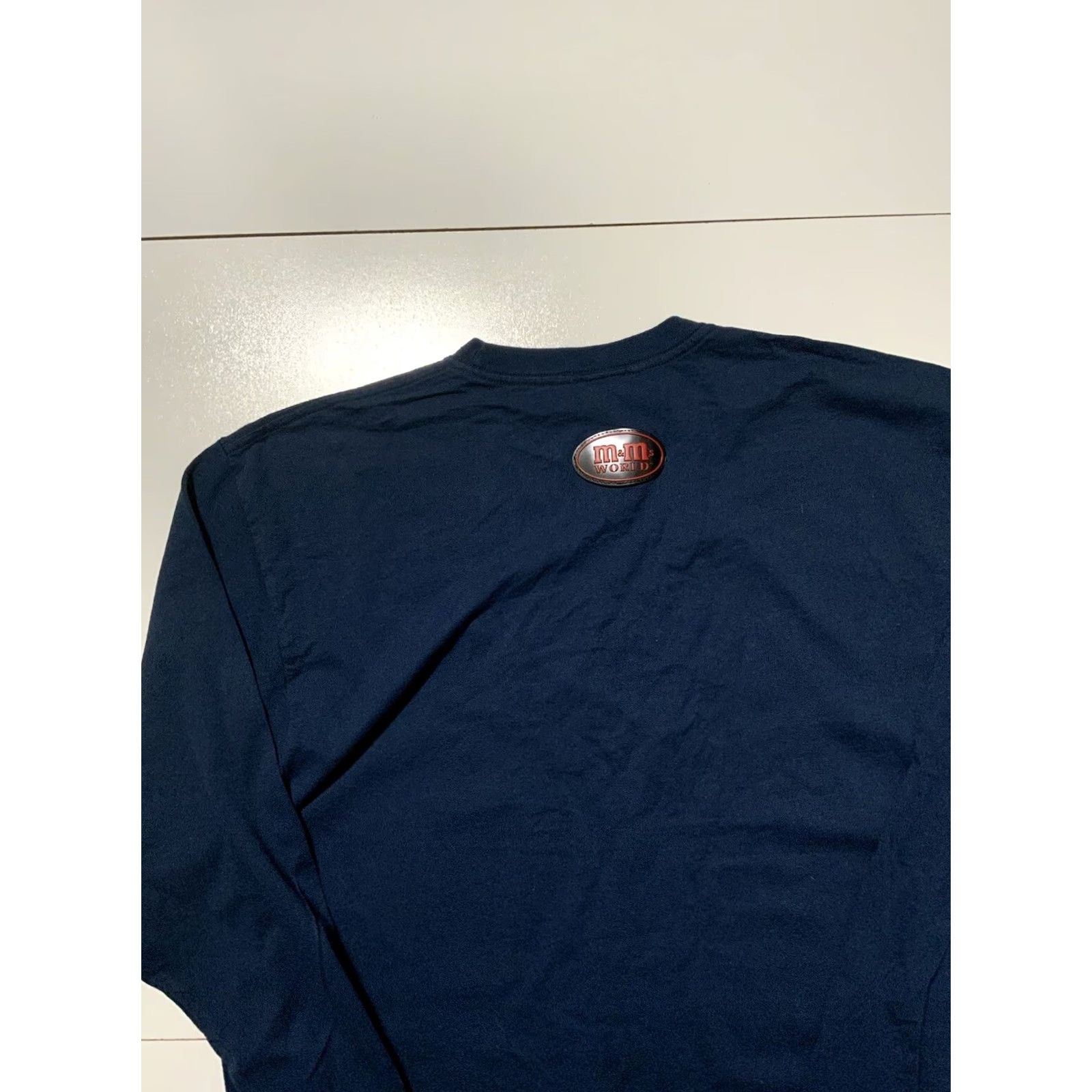 Other VINTAGE M&M’s Mars Incorporated Must Warn Others 3D L/S Navy T-Shirt XL Mens Blue Size US XL / EU 56 / 4 - 4 Thumbnail
