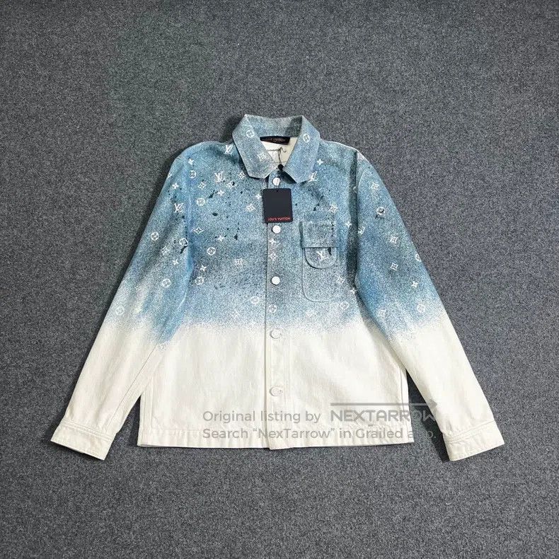 Louis Vuitton Louis Vuitton Gradient denim jacket Size US S / EU 44-46 / 1 - 1 Thumbnail