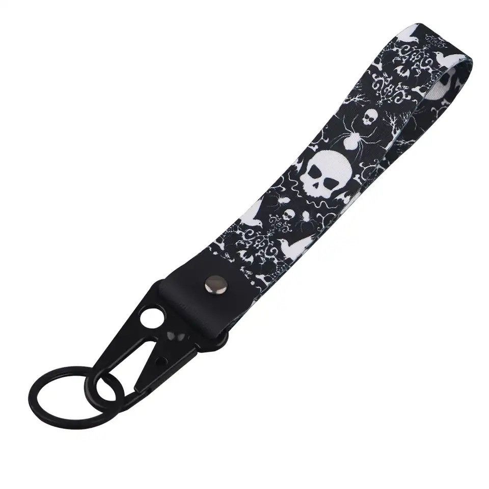 Vintage Skull Car Keychain Lanyard Hanging Strap Size ONE SIZE - 3 Thumbnail