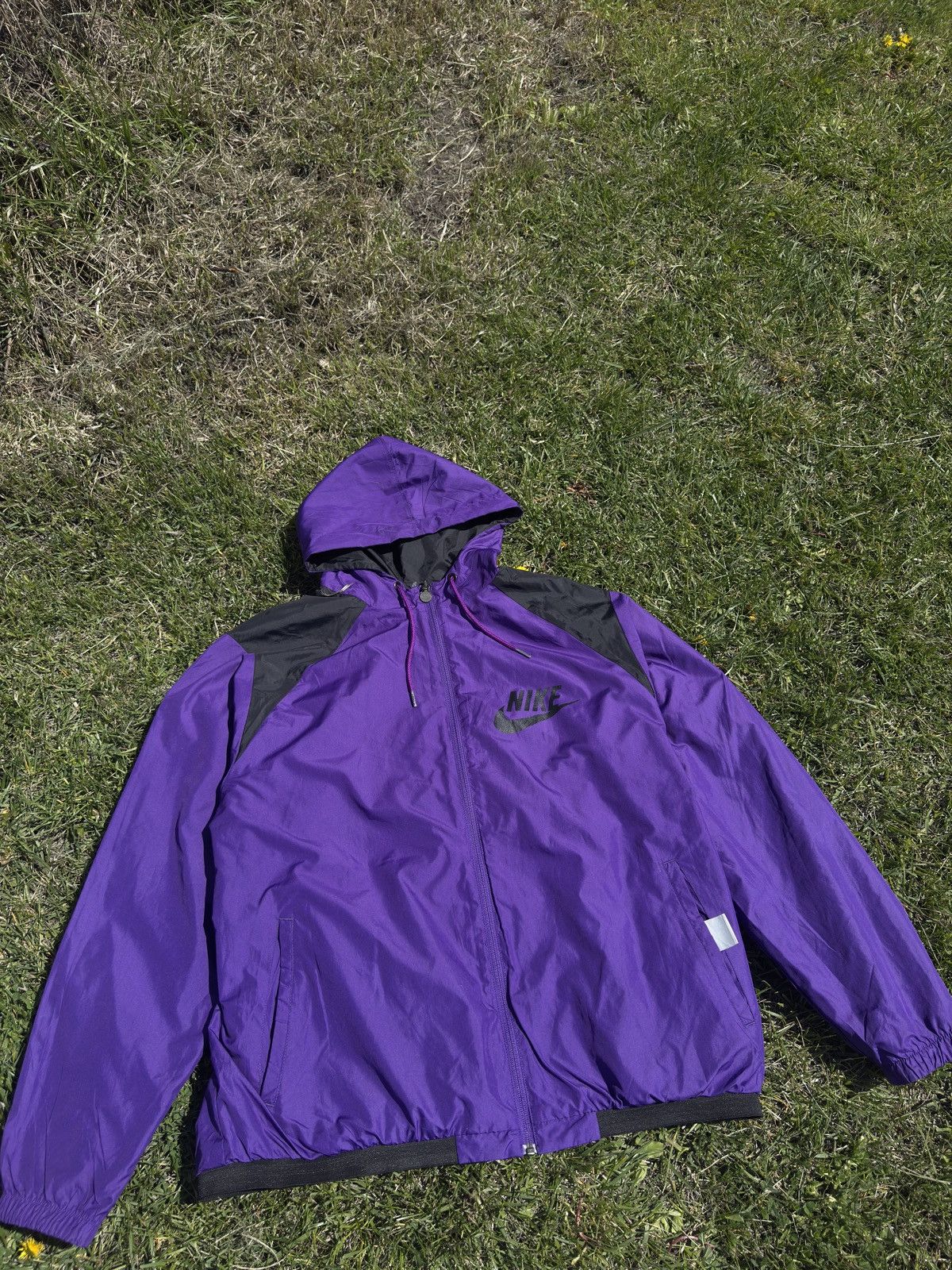 Nike Nike jacket vintage neylon Size US L / EU 52-54 / 3 - 6 Thumbnail