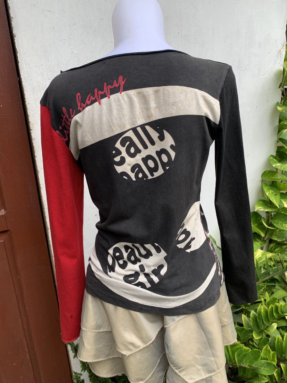 Japanese Brand y2k Disco Girl Art Graphic Longsleeve Top Size M / US 6-8 / IT 42-44 - 4 Thumbnail