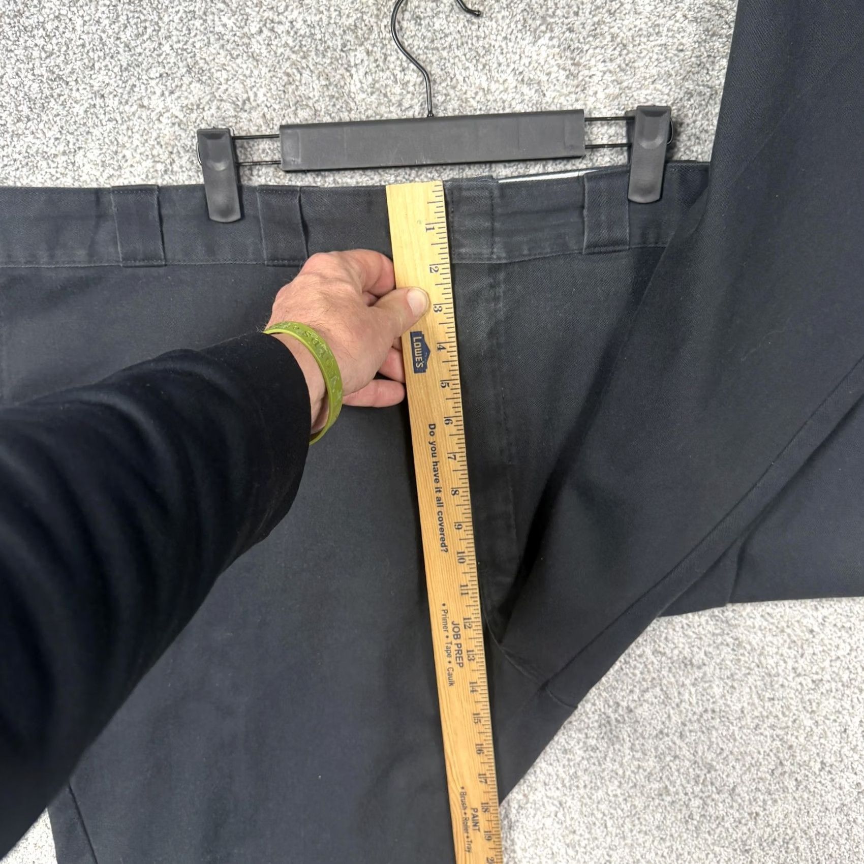 Dickies Dickies 874 Original Fit Pants Mens 52x29 Black Chino Workwear Classic Utility Size US 36 / EU 52 - 5 Thumbnail
