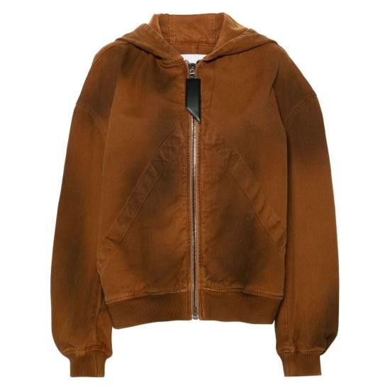 The Attico THE ATTICO Women Jackets 248WCB66 D088 730 BROWN Size S / US 4 / IT 40 - 1 Thumbnail