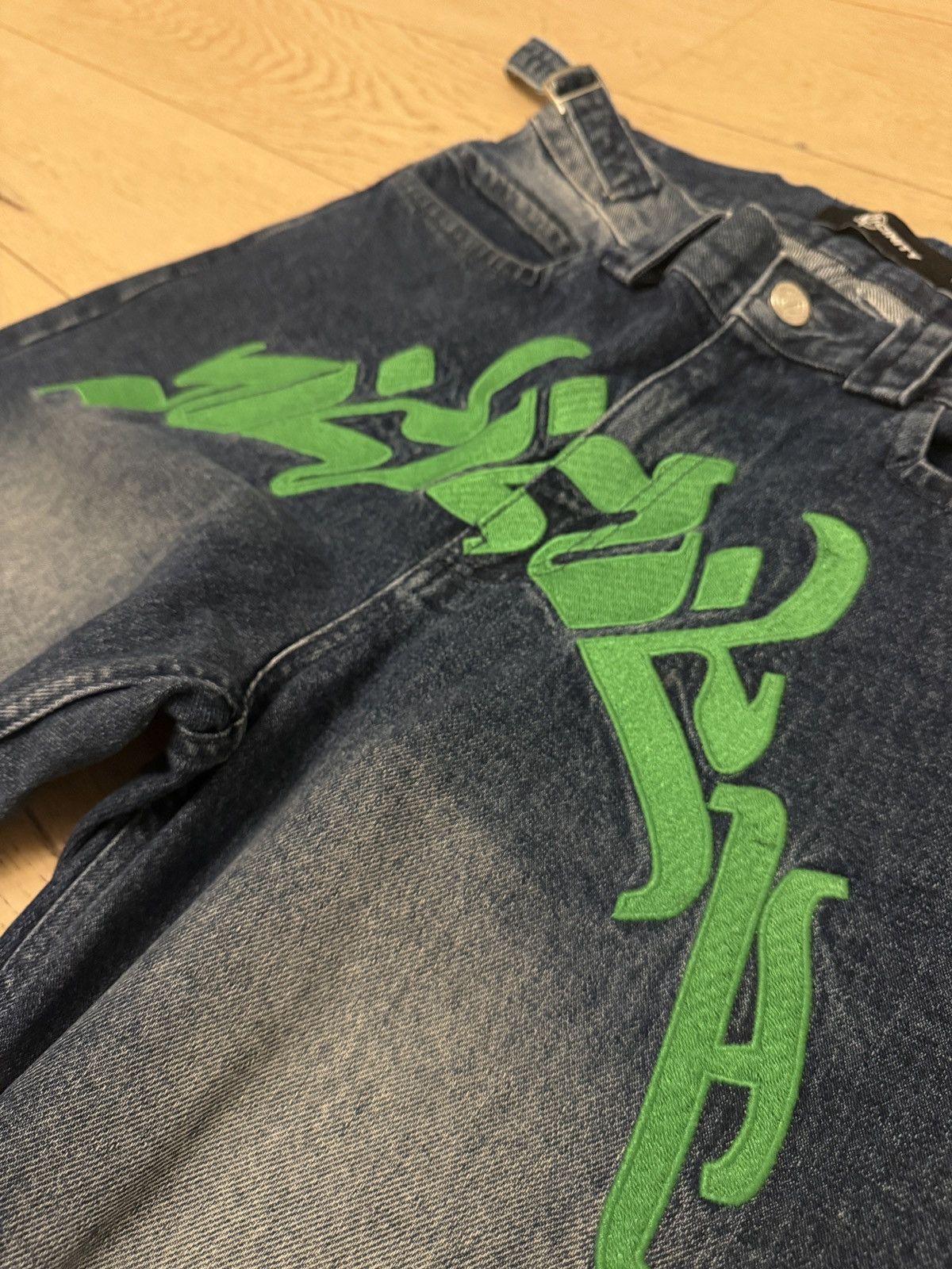 Other DENIM DARK BLUE / GREEN VICINITY Size US 32 / EU 48 - 2 Thumbnail