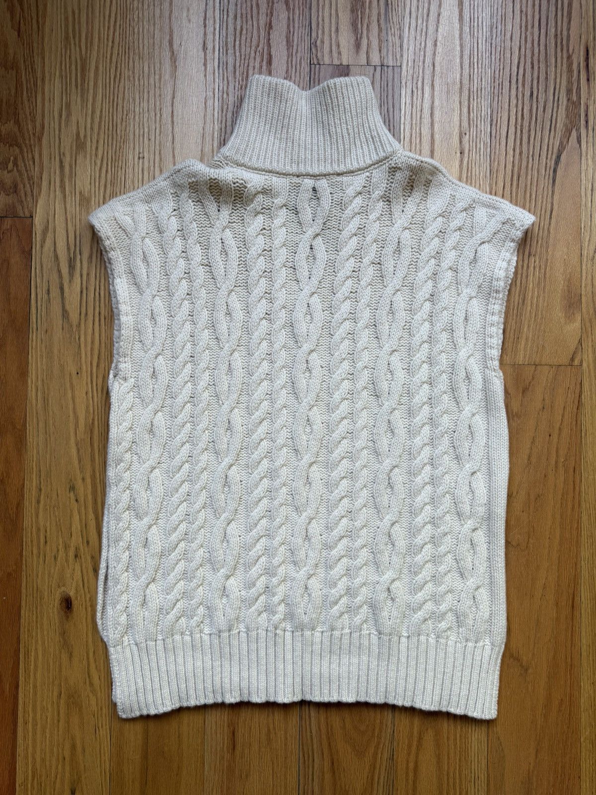 トップス TELFAR Cardigan Telfar Cable Knit Sideless Cardigan