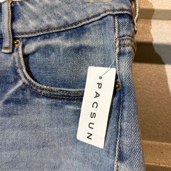 Pacsun NWT PACSUN MOM DENIM SHORTS SZ 26 Size 26" / US 2 / IT 38 - 5 Thumbnail