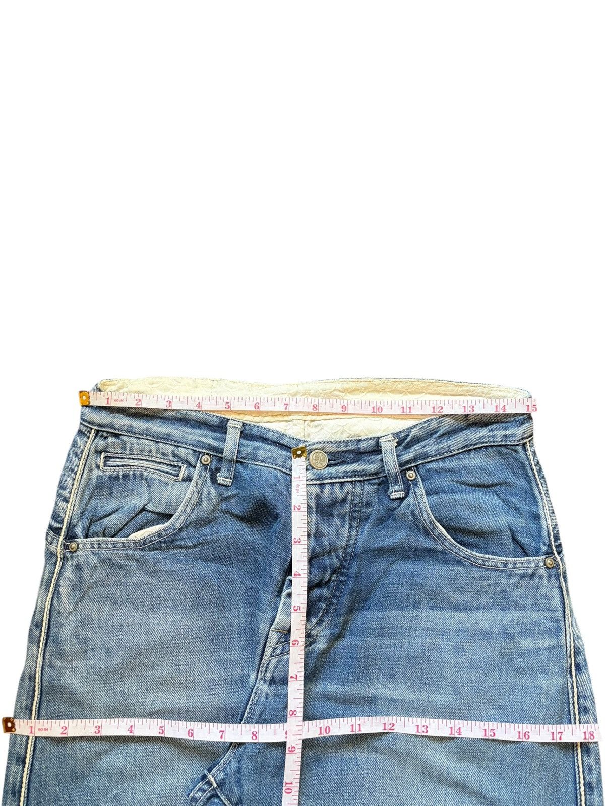 mina perhonen Vintage Mina Perhonen Selvedge Distressed Jeans Size 30" / US 8 / IT 44 - 6 Thumbnail