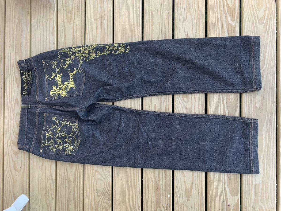 Japanese Brand × Southpole Insanely Rare 1/1 Crown Holder Denim Size US 36 / EU 52 - 2 Thumbnail