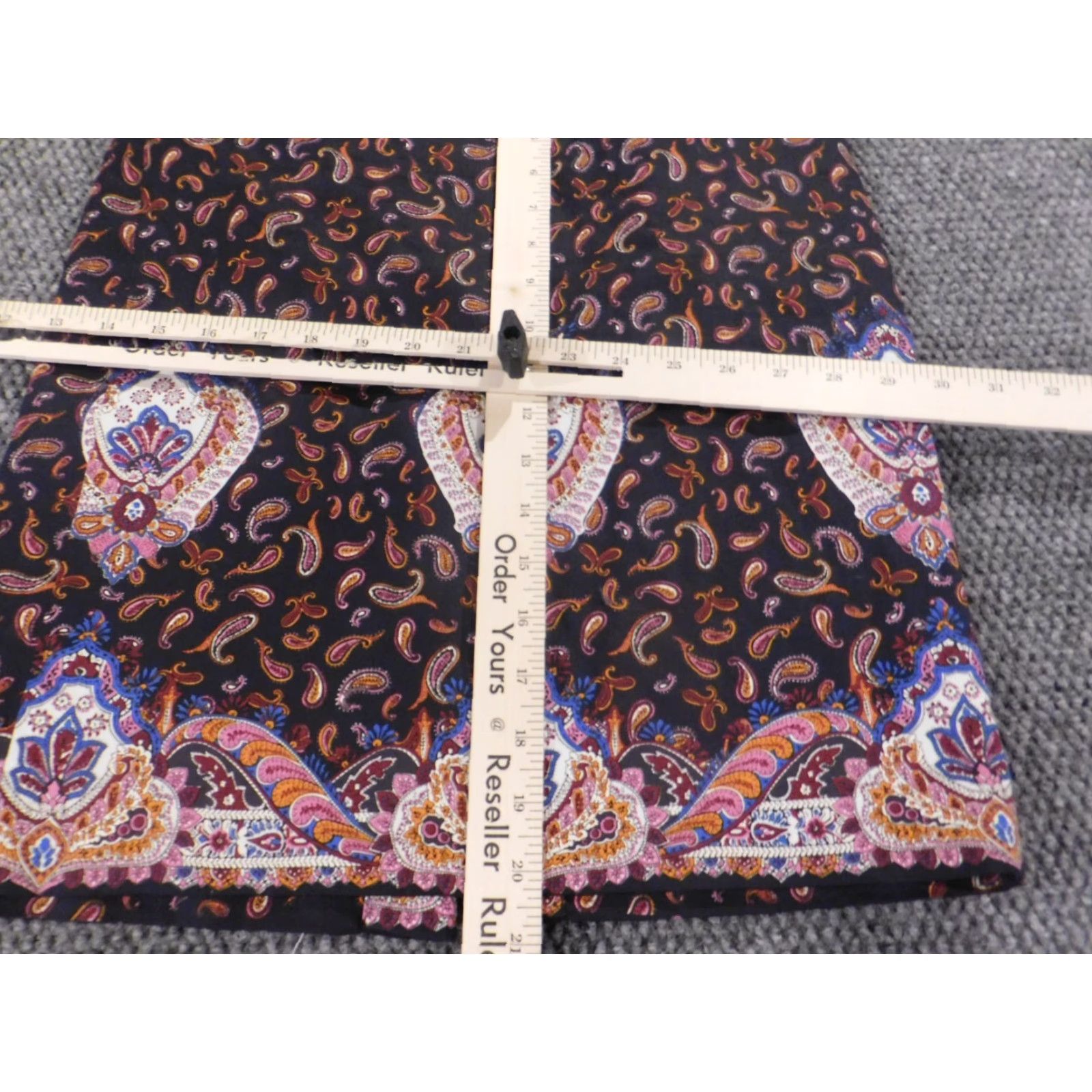 J.Crew J.Crew Skirt 0 Purple Knee Length A-Line Zip Knit Cotton Womens Regular Mid Rise Lined Solid Dress Casual Vintage No Size 25" / US 0 / IT 36 - 4 Thumbnail