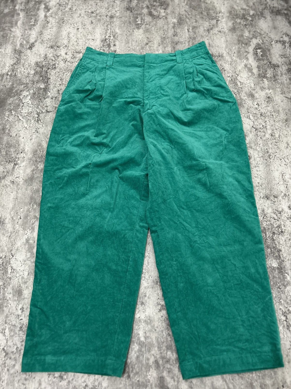 Marni × Uniqlo MARNI x Uniqlo Corduroy Wide-Fit Pleated Pants Size US 37 - 3 Thumbnail