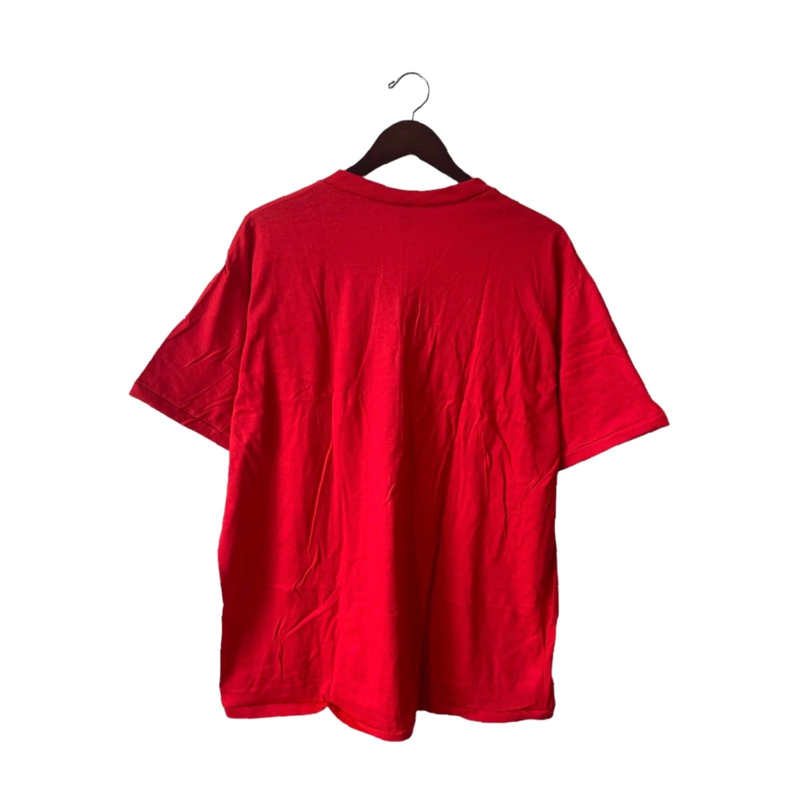 Russell Athletic VINTAGE Russell Athletic V-Neck T-Shirt Mens XL Red 90s NOS NWOT Deadstock USA Size US XL / EU 56 / 4 - 6 Thumbnail