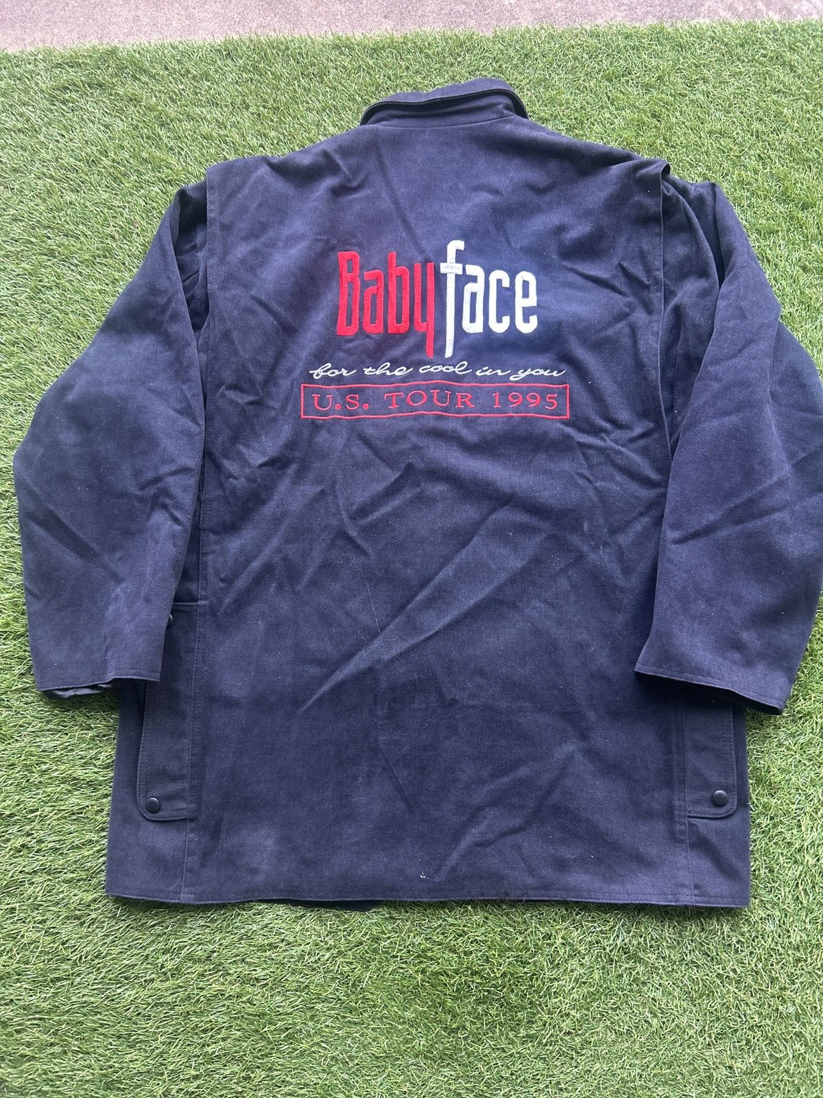 Rap Tees Vintage 1995 Babyface “For the Cool in You” U.S. Tour Jacket Size US M / EU 48-50 / 2 - 1 Thumbnail
