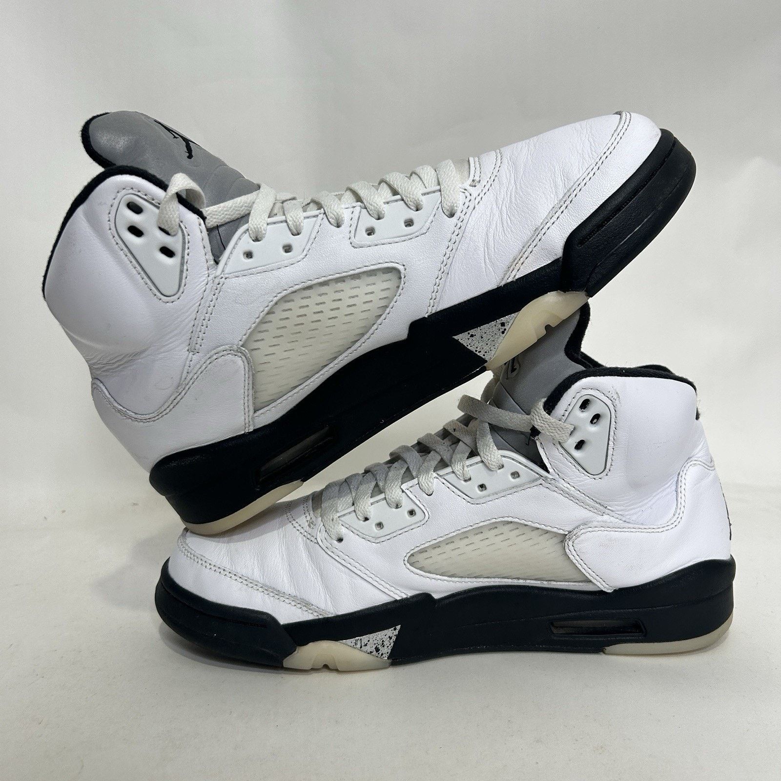 Jordan Brand Nike Air Jordan 5 Retro OG “Reverse Metallic/White Black” Size US 9.5 / EU 42-43 - 3 Thumbnail