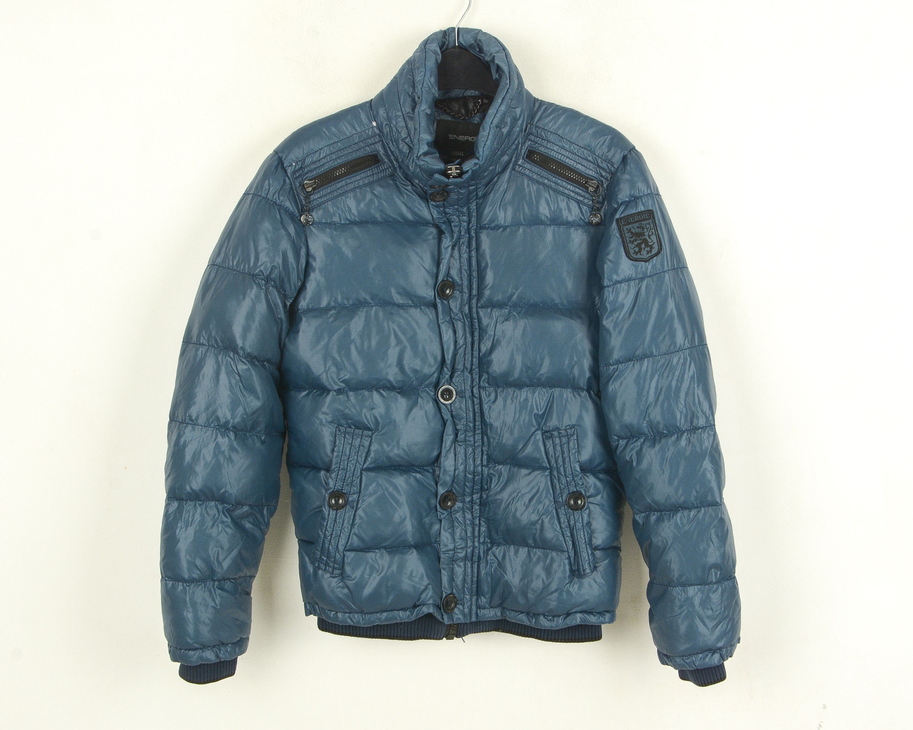 Energie SIXTY S Down Jacket Coat Padded Nylon Windbreaker Puffer Size S / US 4 / IT 40 - 1 Thumbnail