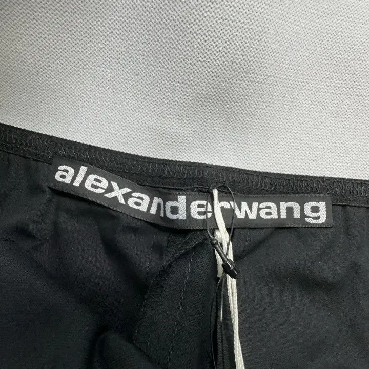 Alexander Wang Alexander Wang Black Wide-Leg Casual Pants - Size 22" - 6 Thumbnail