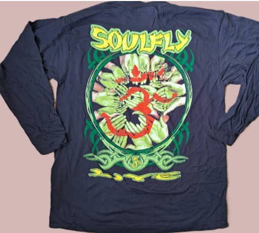 Band Tees Vintage Nu Metal SOULFLY BAND KORN DEFTONES LIMP BIZKIT SHIR Size US M / EU 48-50 / 2 - 2 Thumbnail