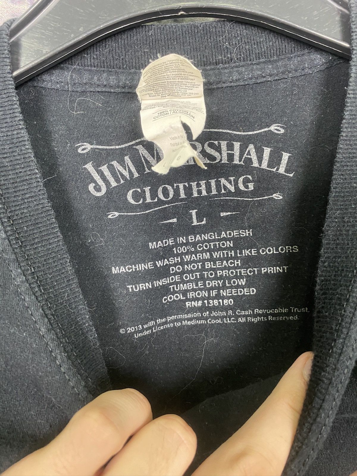 Vintage Men’s Johnny Cash 2013 T-Shirt Size Large Size US L / EU 52-54 / 3 - 7 Thumbnail